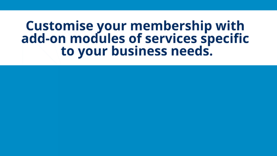 Customise your membership